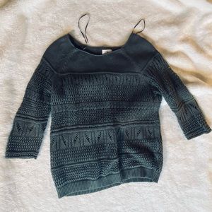 St. John’s Bay Knitted Sweater - Green - Medium